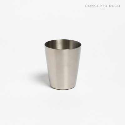 VASO ACERO CONO 10H