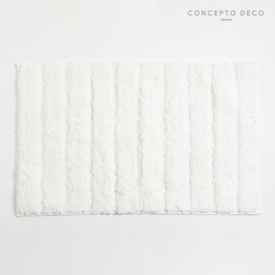 ALFOMBRA TABLITAS BLANCA 50X80CM