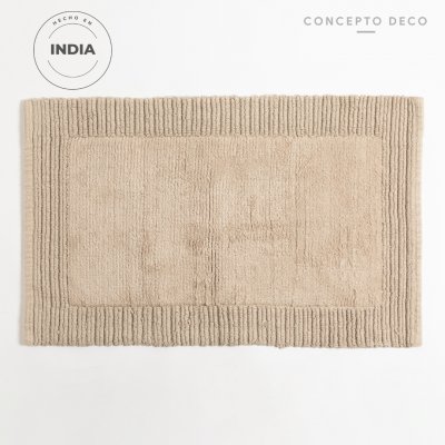 ALFOMBRA INDIA LEWIS GRIS CLARO 50X80CM