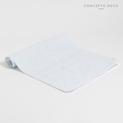 ANTIDESLIZANTE CIRCULITOS RECT BLANCO 69X37CM