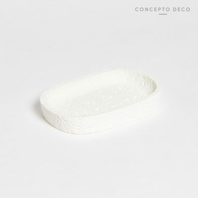 JABONERA CEMENTO ROCA BLANCO 9,5X6,5CM