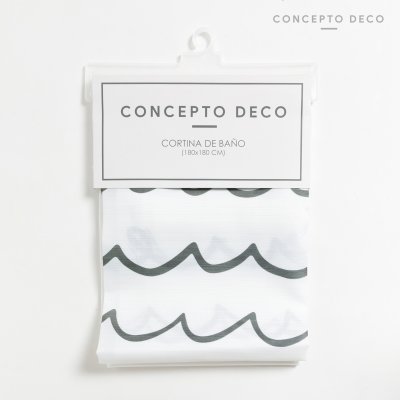 CORTINA TELA OLAS 180X180CM