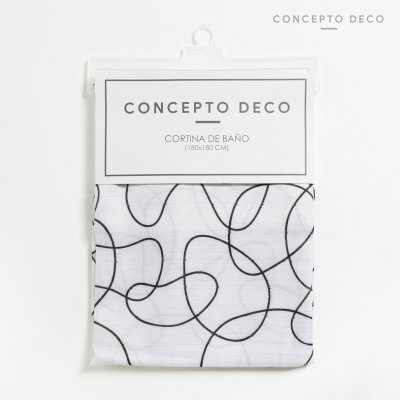 CORTINA TELA GARABATO 180X180CM