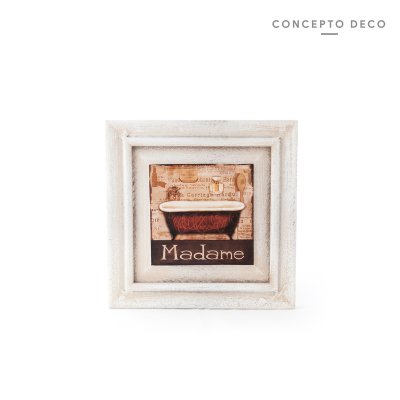 CUADRITO BAÑO 20X20 MADAME
