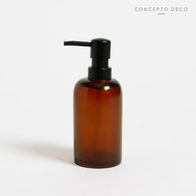 DISPENSER CURVO AMBAR 19CM