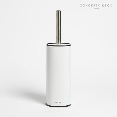 ESCOBILLA BLANCO SATINADO CUADRADO 36CM