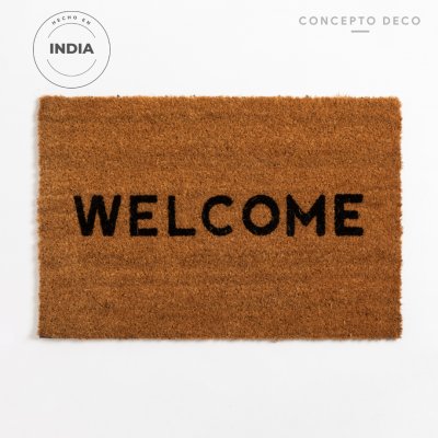 FELPUDO INDIA COCO WELCOME CHICO 40X60CM