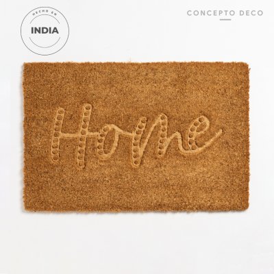 FELPUDO INDIA COCO GRABADO HOME 40X60CM