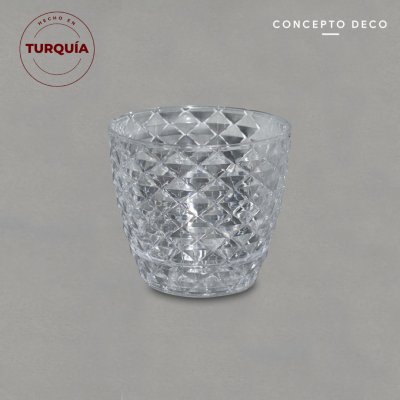 MAC TURQUIA ORQUIDIA ROMBO CRISTAL 12CM H 14CM D