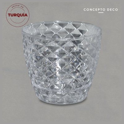 MAC TURQUIA ORQUIDIA ROMBO CRISTAL 18CM H 21CM D