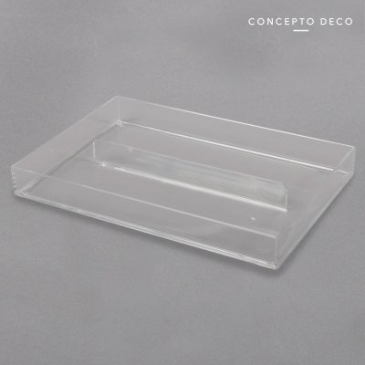 ACRILICO ORGANIZADOR DOBLE 2.5X23 CM