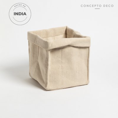 ORG PLACARD PAMUK PLIEGUE JUCO 20X20X22CM