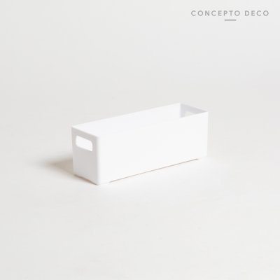 ORGANIZADOR BLANCO 20.1X6.7X6.8CM