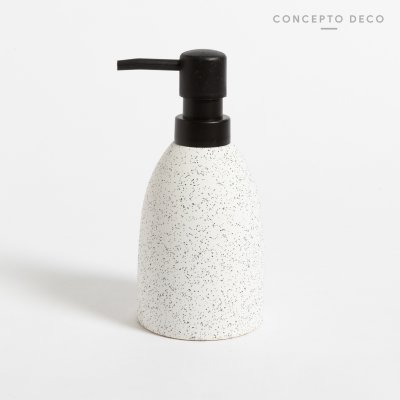 DISPENSER GRANITO SIFON BLANCO 17CM