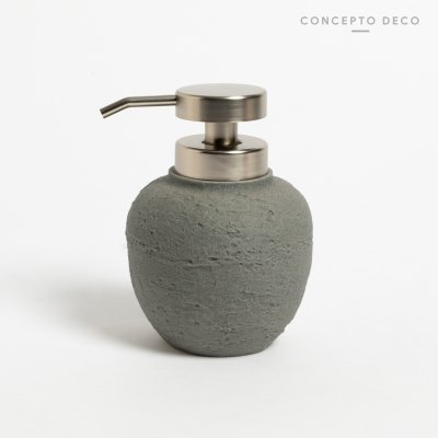DISPENSER LUNAR GRIS CLARO 14X6CM