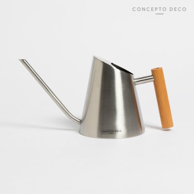 REGADERA PARA FLORES PREMIUM ACERO BAJO 15CM