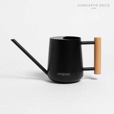 REGADERA PARA FLORES PREMIUM NEGRO 13CM