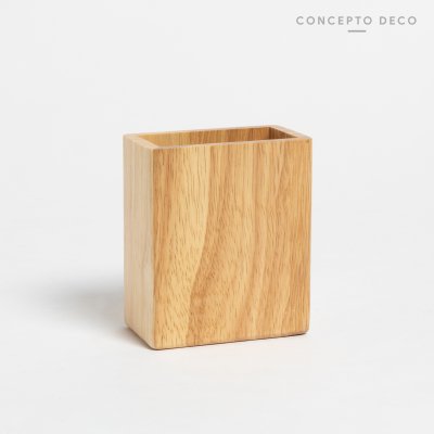 PORTACEPILLO CUADRADO ROBLE 11X5CM