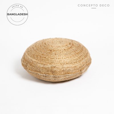 SILLON YUTE REDONDO 40CM DIAM X 20CM